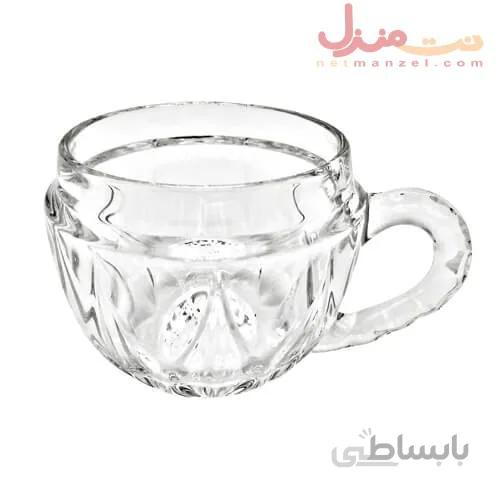 ست فنجان کریستال ایرنا طرح کاراکاس