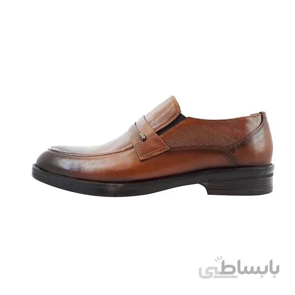 کلاسیک مردانه بی بند مدل دلتا عسلی