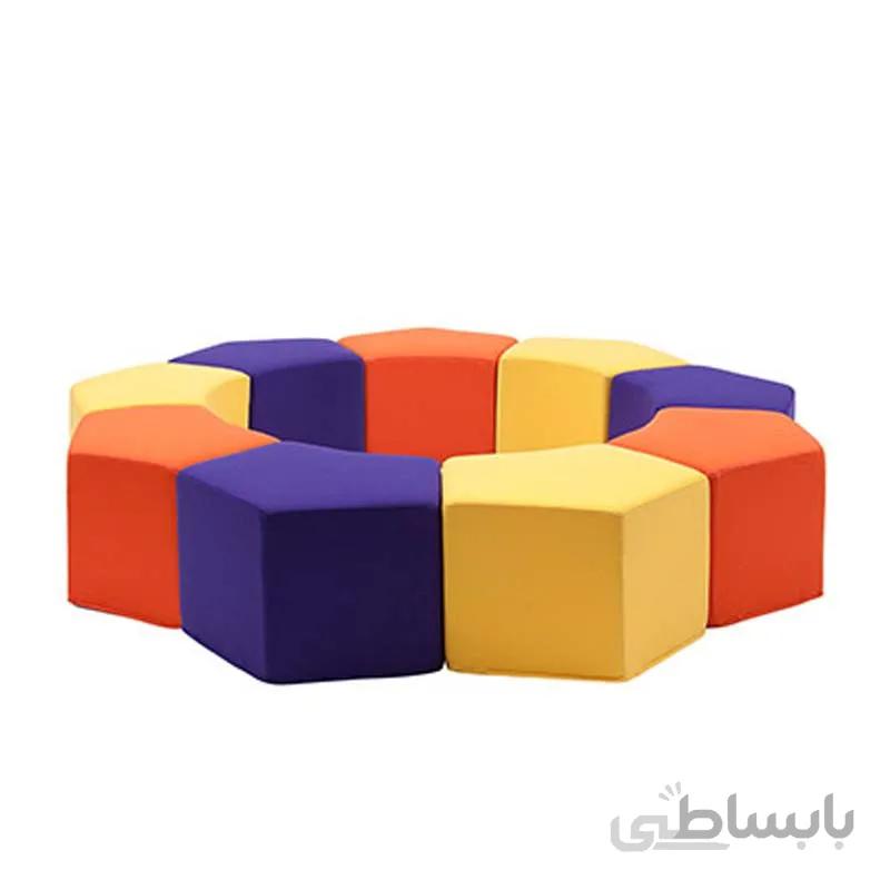 صندلی کودک فومی طرح لانه زنبوری