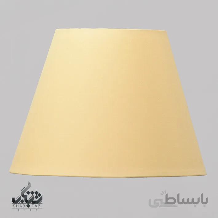 شید آباژور مدل طلقی سایز 33 کرم – سرپیچ E27