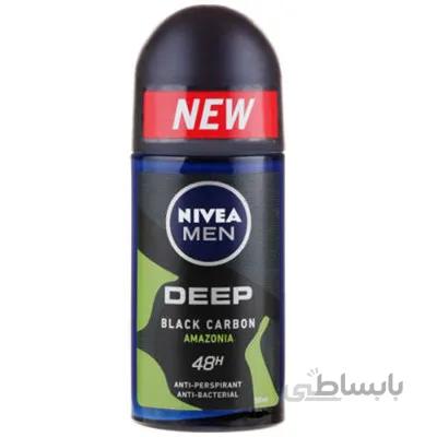 رول ضد تعریق مردانه نیوآ سری Deep مدل BlackCarbon حجم ۵۰ml