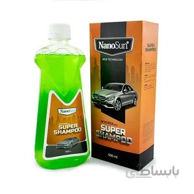 سوپر شامپو نانو خودرو نانوسان ا Nano Car Nano Shampoo