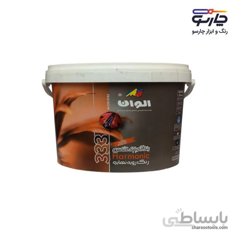 رنگ اکرلیک333 مات 10کیلویی الوان