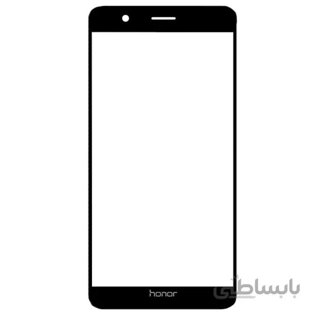 گلس تعمیراتی هواوی GLASS FOR HUAWEI HONOR 8 اورجینال مشکی BLACK