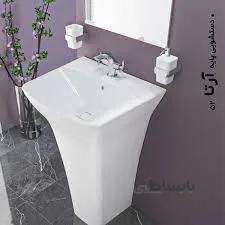 روشویی دیواری چینی کرد مدل آرتا