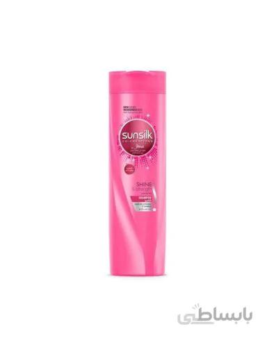 شامپو برای موهای معمولی 600 میل سان سیلک ا Sunsilk Glowing shine and strength shampoo 600