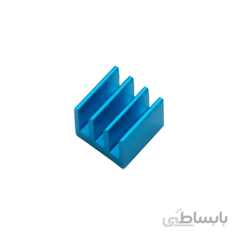 هیت سینک مخصوص پردازنده و تراشه های SMD رنگ آبی سایز 7x7x6mm