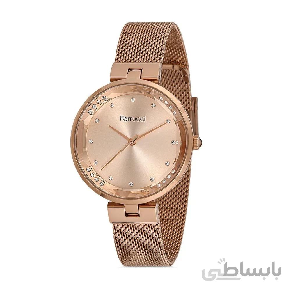 ساعت مچی عقربه ای زنانه برند فروچی Ferrucci مدل FC 13917M.02