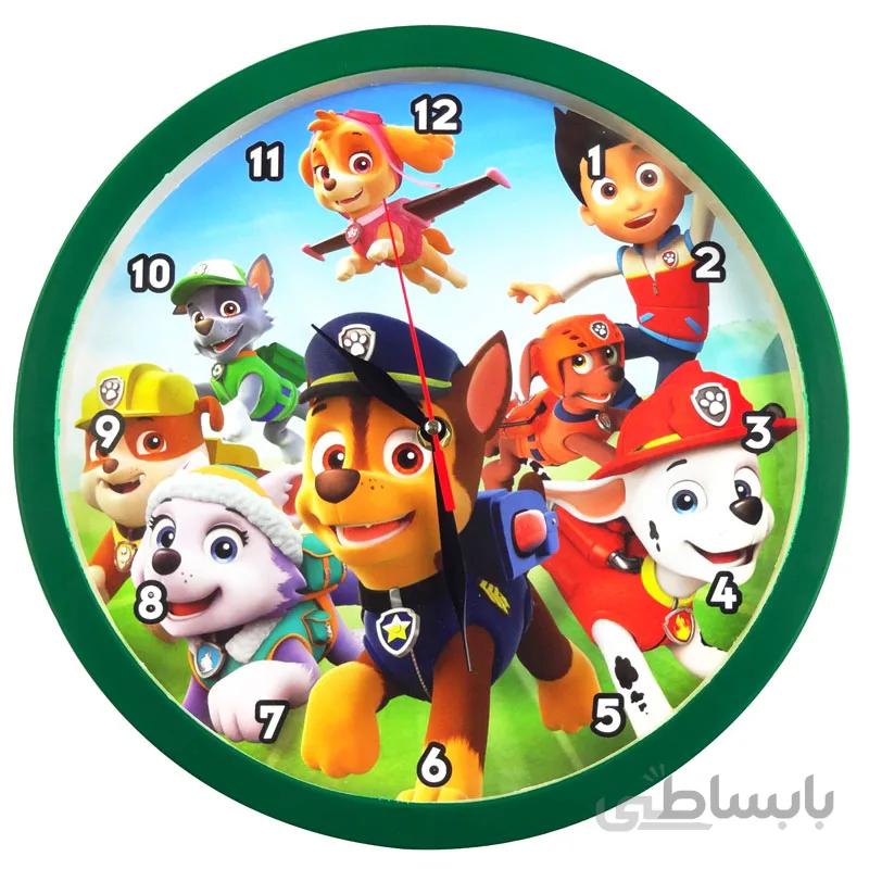 ساعت دیواری کودک سگ نگهبان قطر ۳۳ برند سیتیزن ا Baby watch