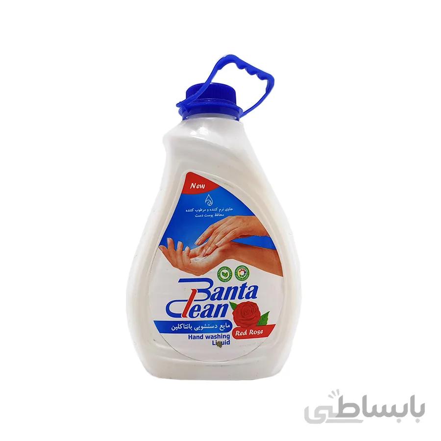 مایع دستشویی بانتاکلین با رایحه رز قرمز حجم 2000 گرم