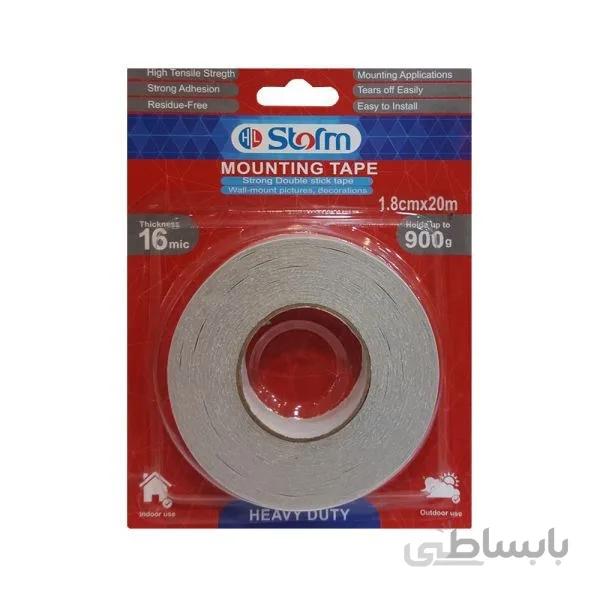 چسب 2 طرفه Storm HL-137 1.8cm