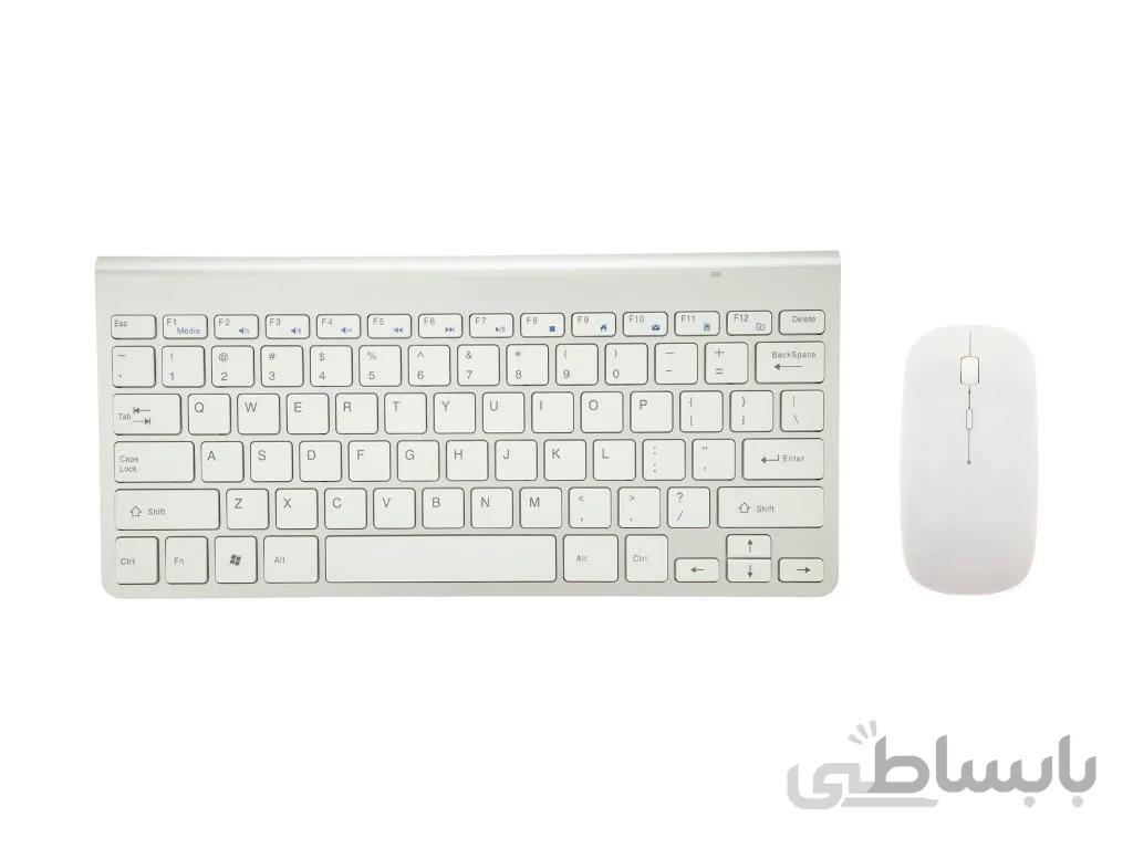 کیبورد و ماوس بی‌ سیم مدل K108 فارسی