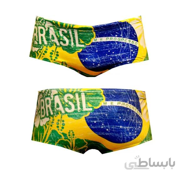 مایوی شنای مردانه توربو Super Tank Brasil ا Turbo men swimsuit Super Tank Brasil