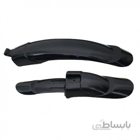 گلگیر جلو و عقب دوچرخه مدل موتوری کوتاه - بسته 2 عددی