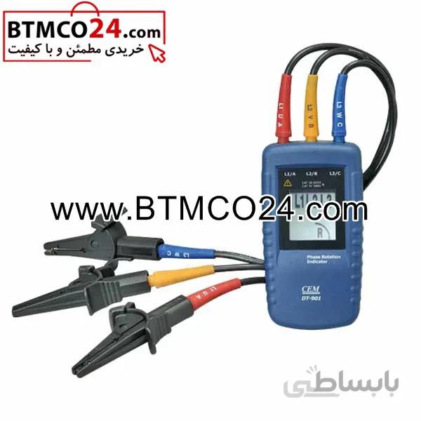 توالی سنج فاز سم مدل CEM DT-901 ا CEM DT-901