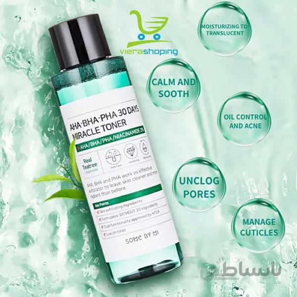 تونر چای سبز میراکل سام بای می Miracle Toner