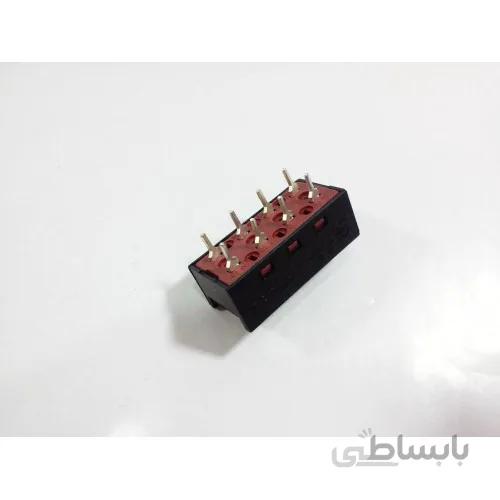 کلید سشوار ریلی هشت پایه (مخصوص نصب روی بورد)
