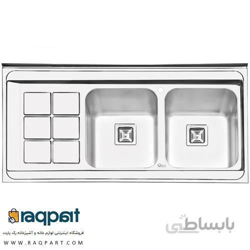 سینک ایلیا استیل مدل 1064 روکار