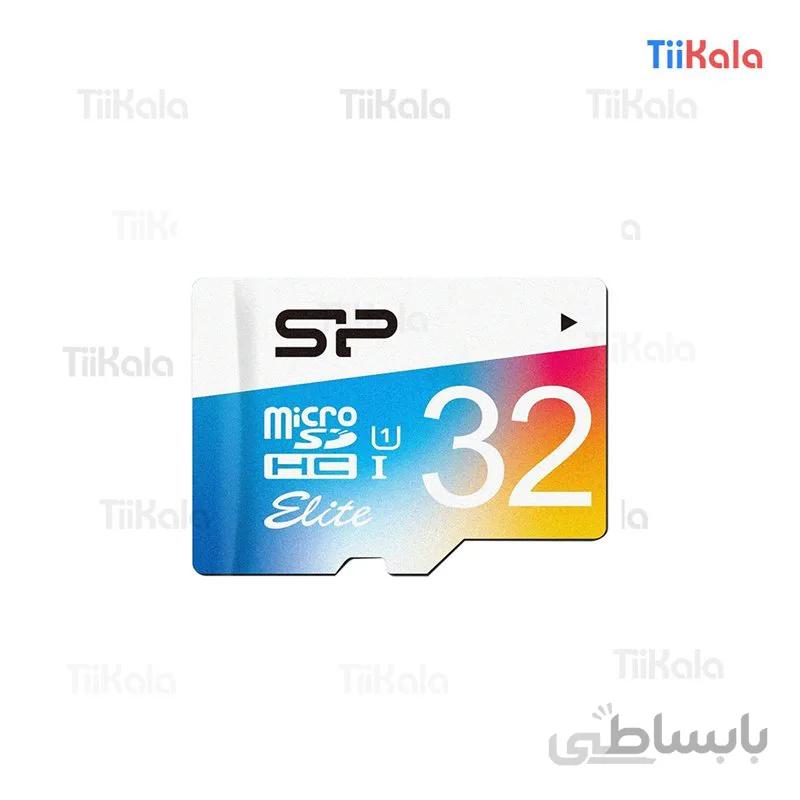 کارت حافظه microSDHC سیلیکون پاور مدل Elite کلاس 10 استاندارد UHC-I U1 سرعت 100MBps ظرفیت 32 گیگابایت