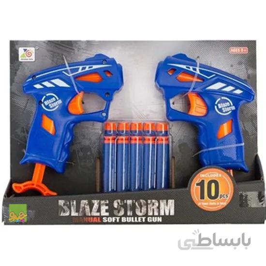 ست تفنگ تیر اسفنجی Blaze Storm 7110