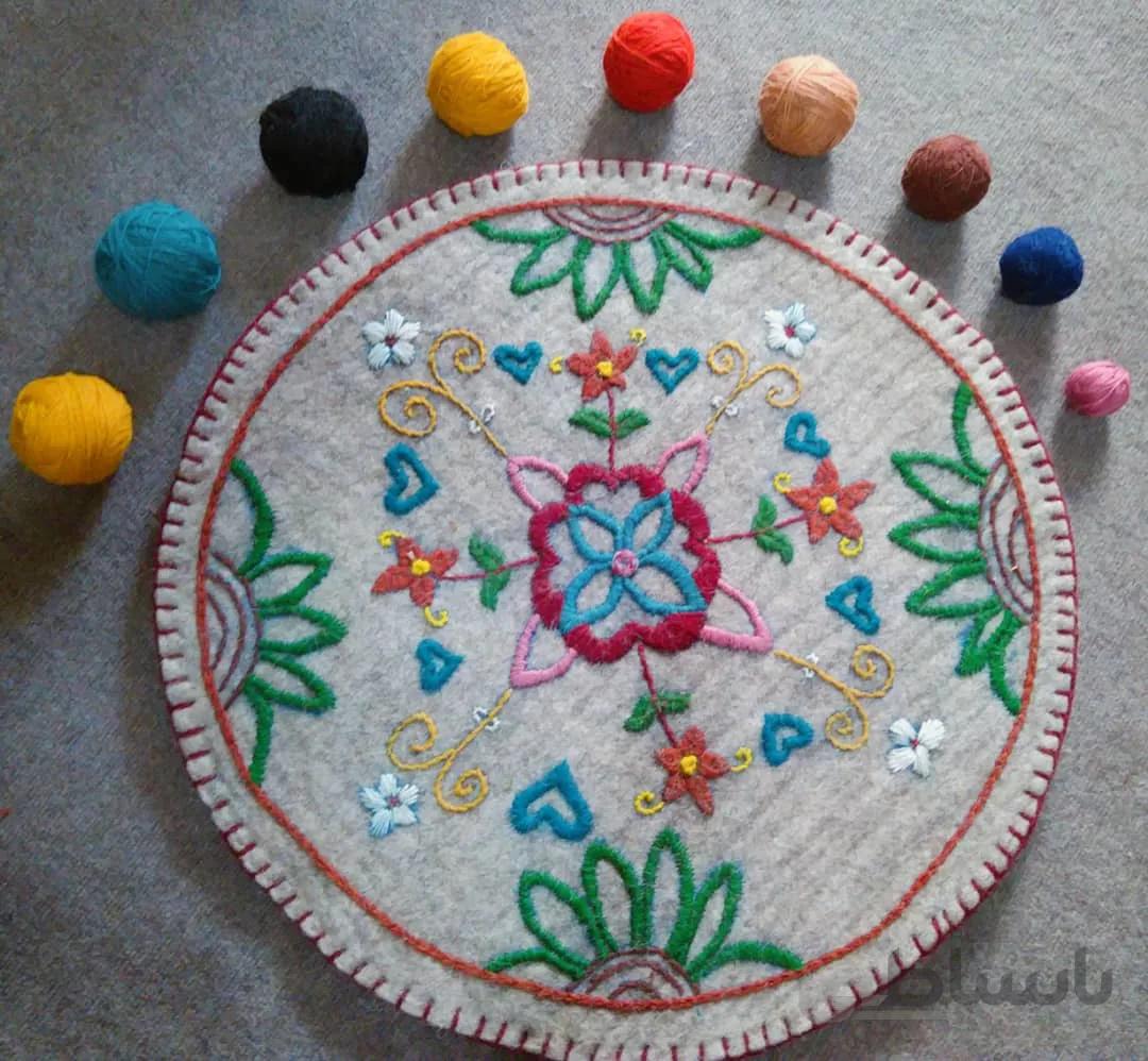 نمد دایره شیری کد ۱۰۸۱۵