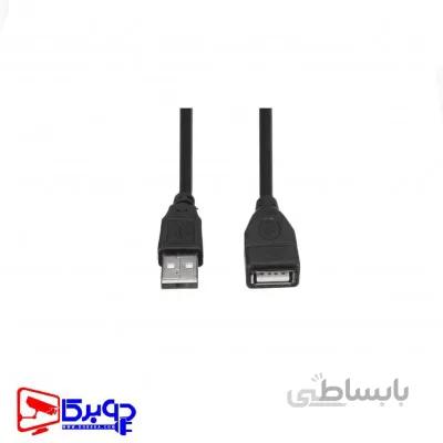 كابل افزایش طول یو اس بی 5 متري چینی ا (كابل افزایش طول یو اس بی 5 متري چینی)