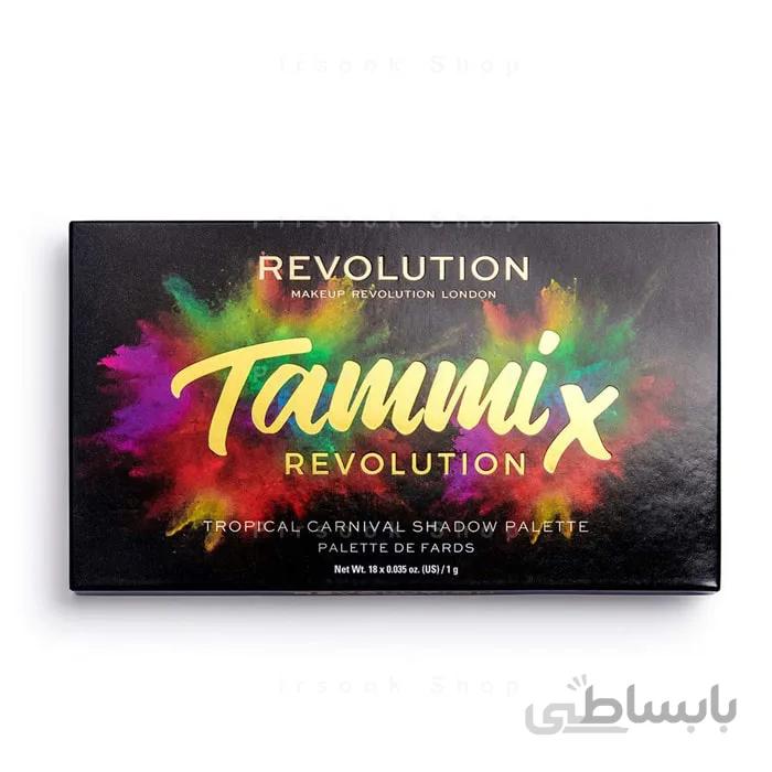 پالت سایه رولوشن مدل x tammi tropical carnival palette