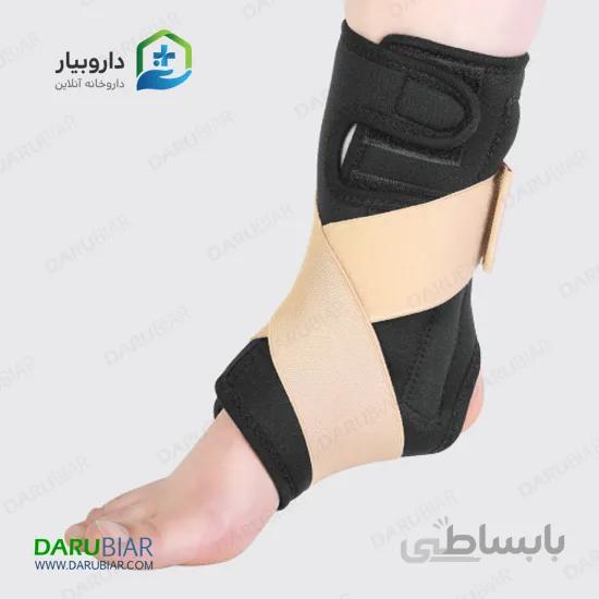 قوزک بند نئوپرن آتل دار طب و صنعت Teb & Sanat Neoprene Ankle Splint