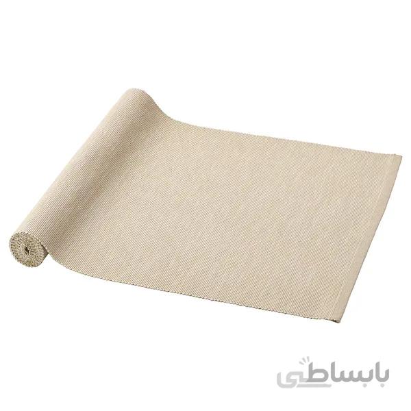 رانر روی میز IKEA مدل MÄRIT رنگ بژ