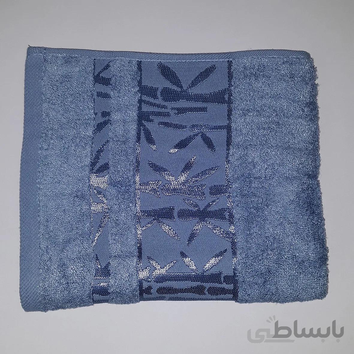 حوله دست و صورت برند ووین رنگ آبی