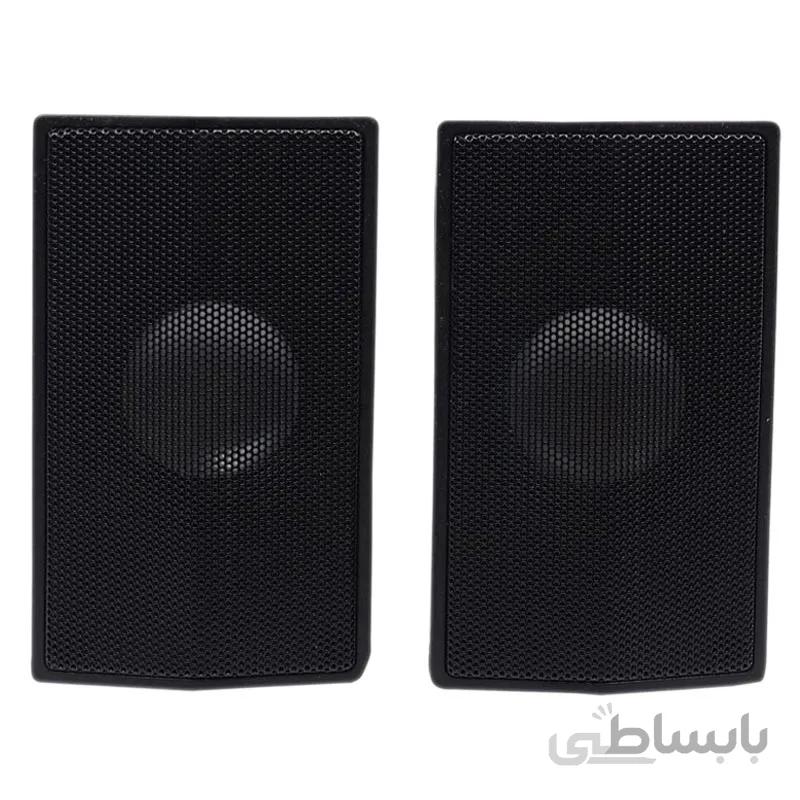 اسپیکر ۲ تکه Kisonli S-333 ا Kisonli S-333 RGB LED Desktop Wired Speaker