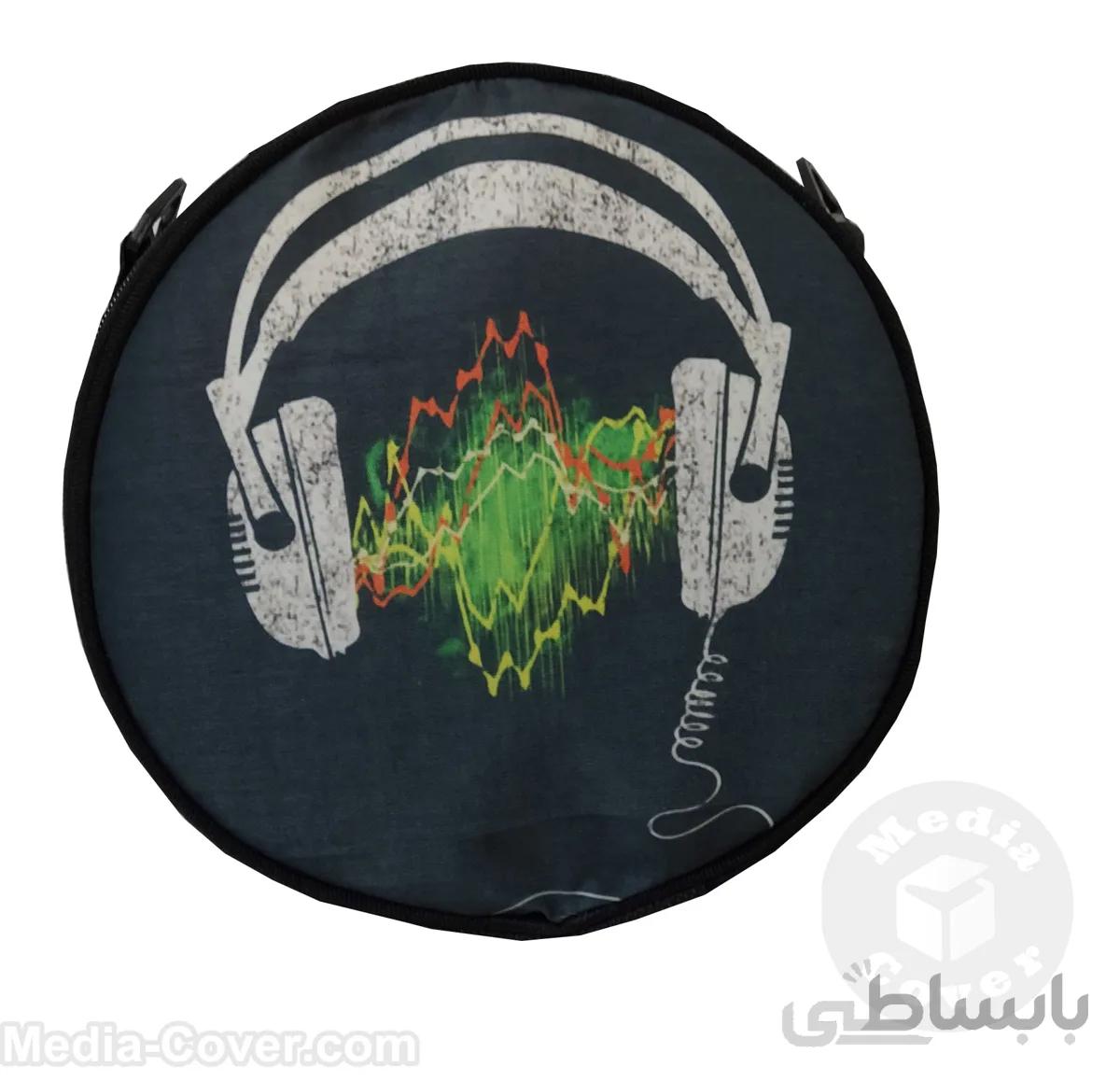 کیف و کاور هدفون طرح دار کد M12