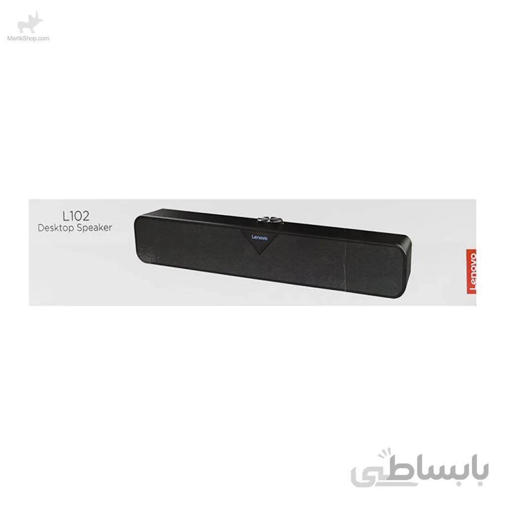 اسپیکر بی سیم رومیزی Lenovo مدل L102-مشکی ا L102