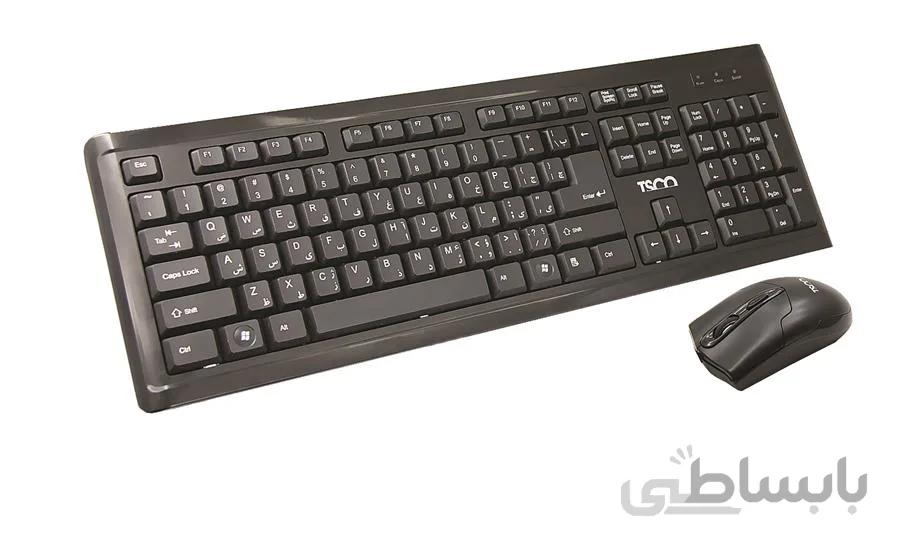 کیبورد و ماوس تسکو مدل TKM 8050 ا TSCO TKM 8050 Keyboard and Mouse