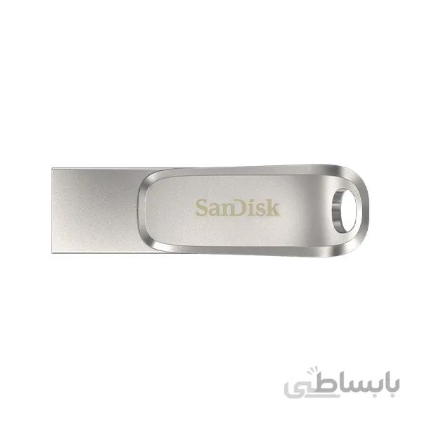 فلش مموری OTG سن دیسک مدل اولترا Dual درایو لوکس با ظرفیت 128 گیگابایت ا SanDisk Ultra Dual Drive Luxe 128GB USB 3.1/Type-C OTG Flash Memory