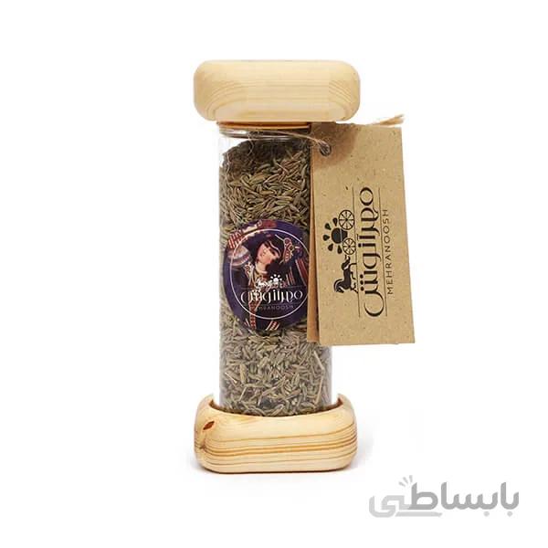 70 گرم زیره سبز درب چوبی