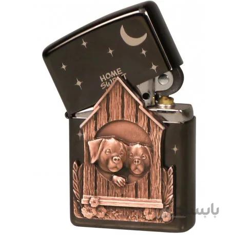 فندک اصل زیپو مدل 251756 | اروپا | Doghouse