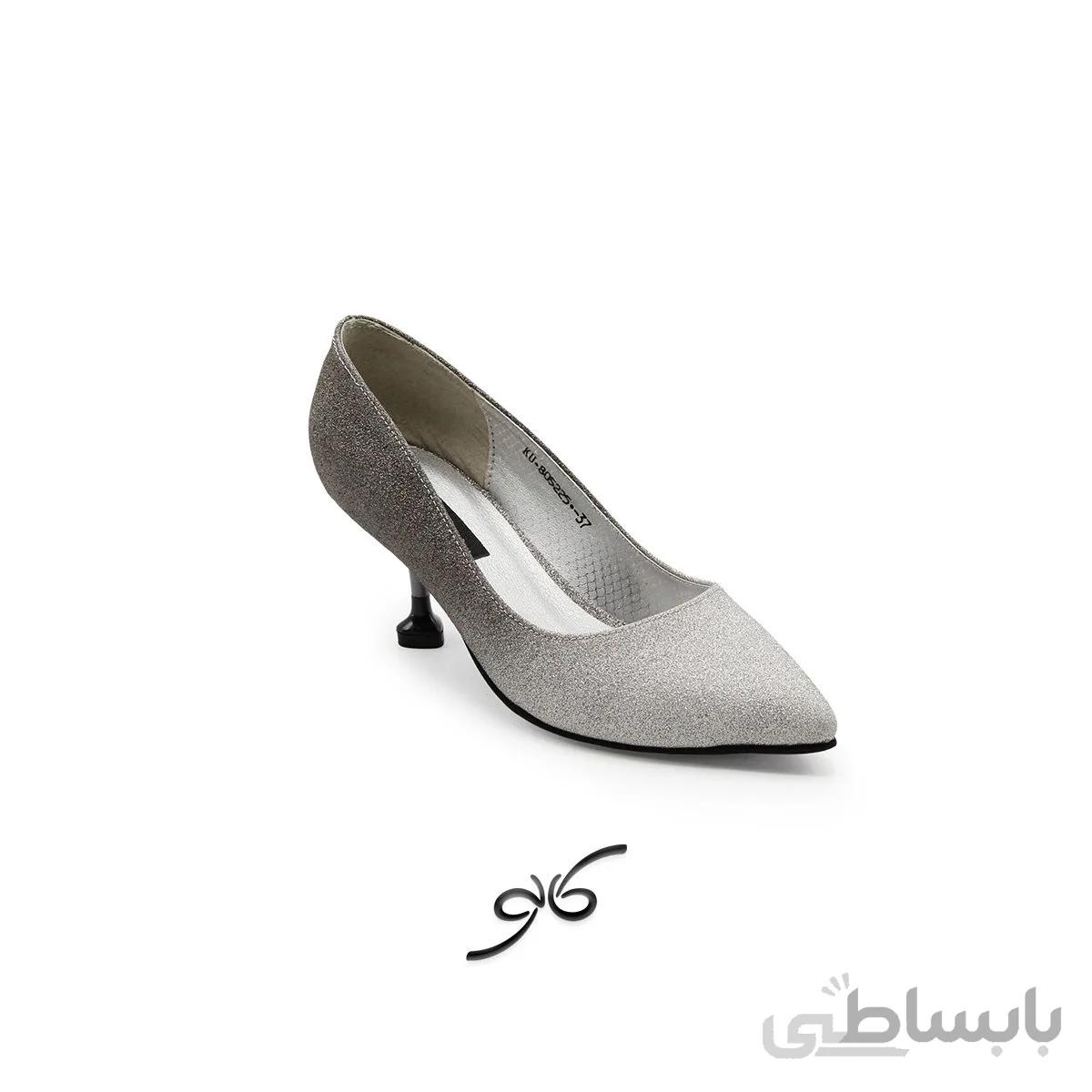 کفش مجلسی لمه دورنگ زنانه - 805225
