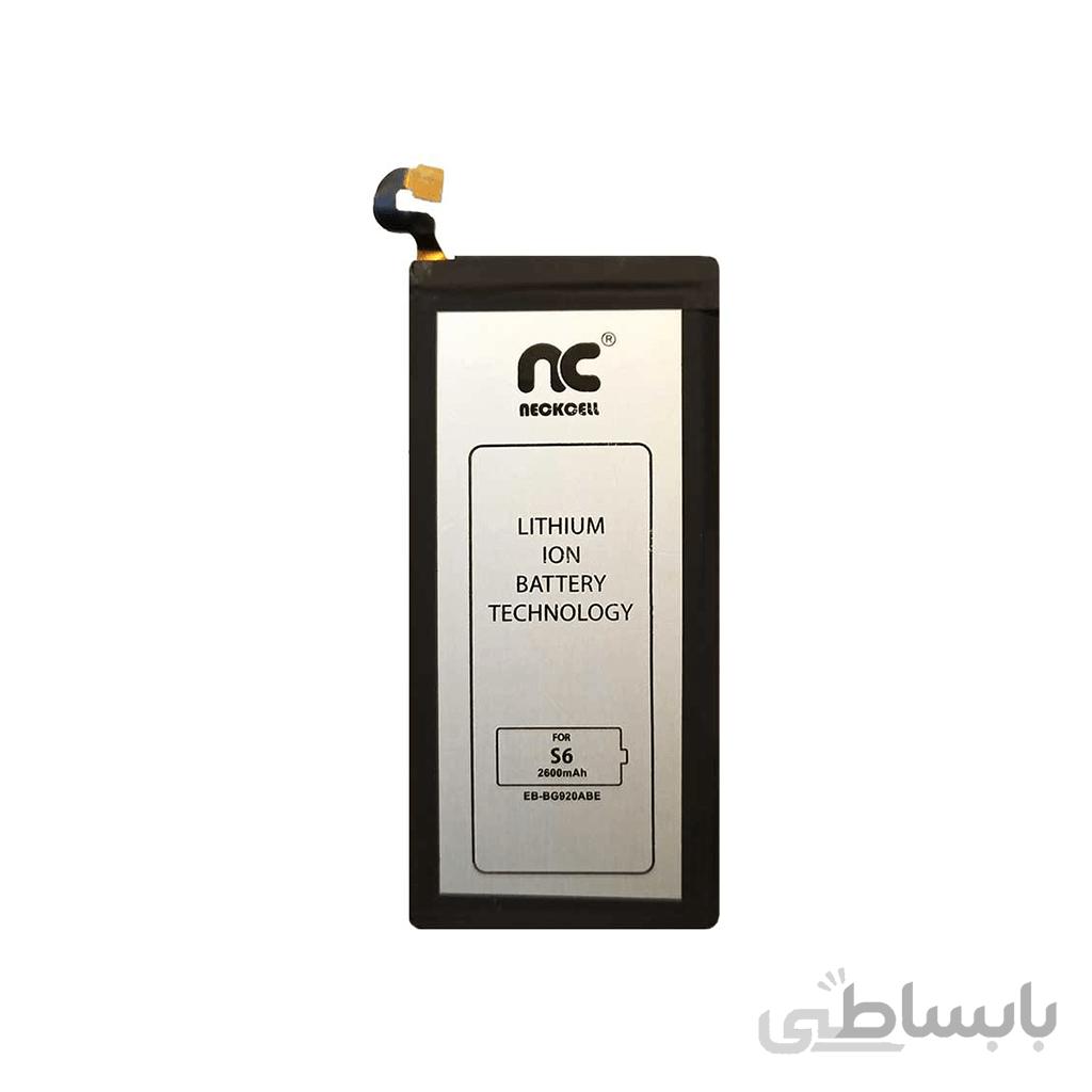 باتری تقویت شده نکسل سامسونگ Galaxy S6 با ظرفیت 2550 میلی آمپرساعت