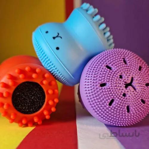 فیس براش دستی سیلیکونی ا Silicone hand brush face