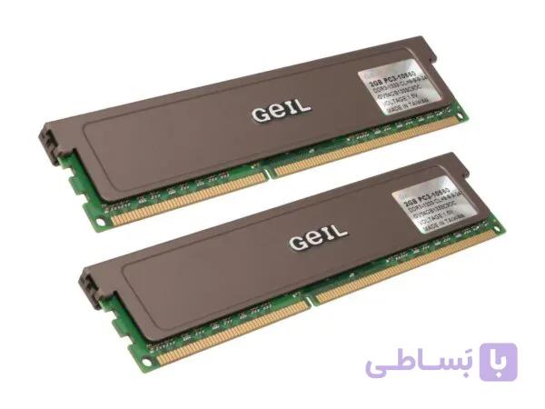 رم کامپیوتر GEIL DDR 3 10600 2 GIG