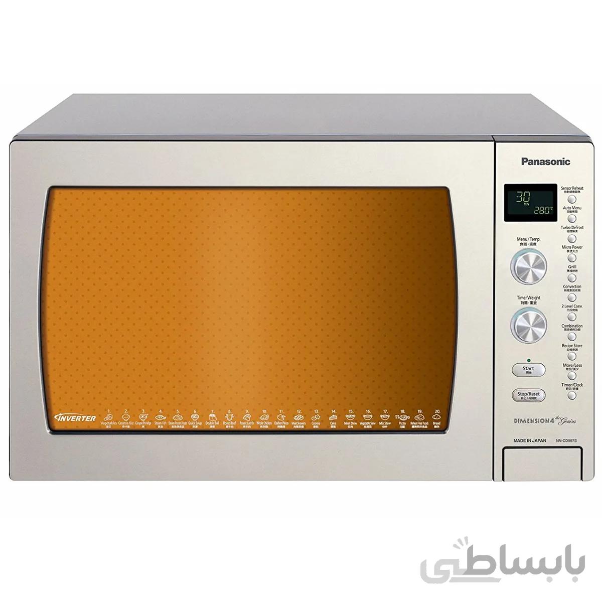 مایکروویو پاناسونیک مدل NN-CD 997 ا Panasonic Microwave Oven NN-CD997 42Liter