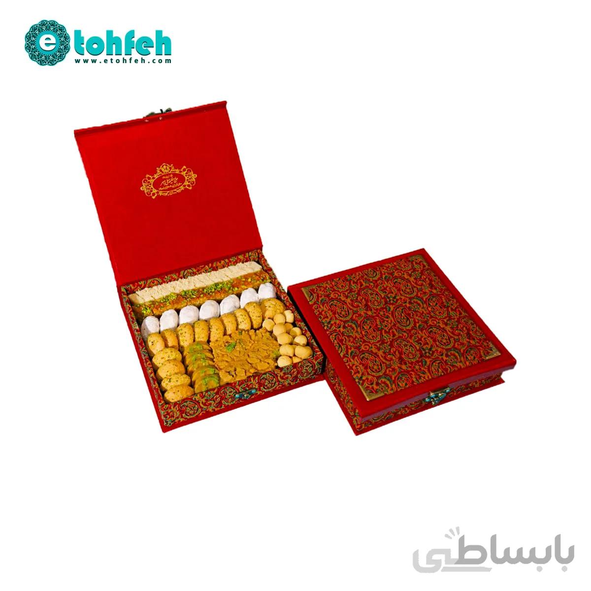 شیرینی مخلوط طرح ترمه