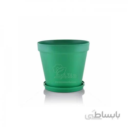 گلدان پلاستیکی مدل 1200 ارتفاع 10 سانتی متر