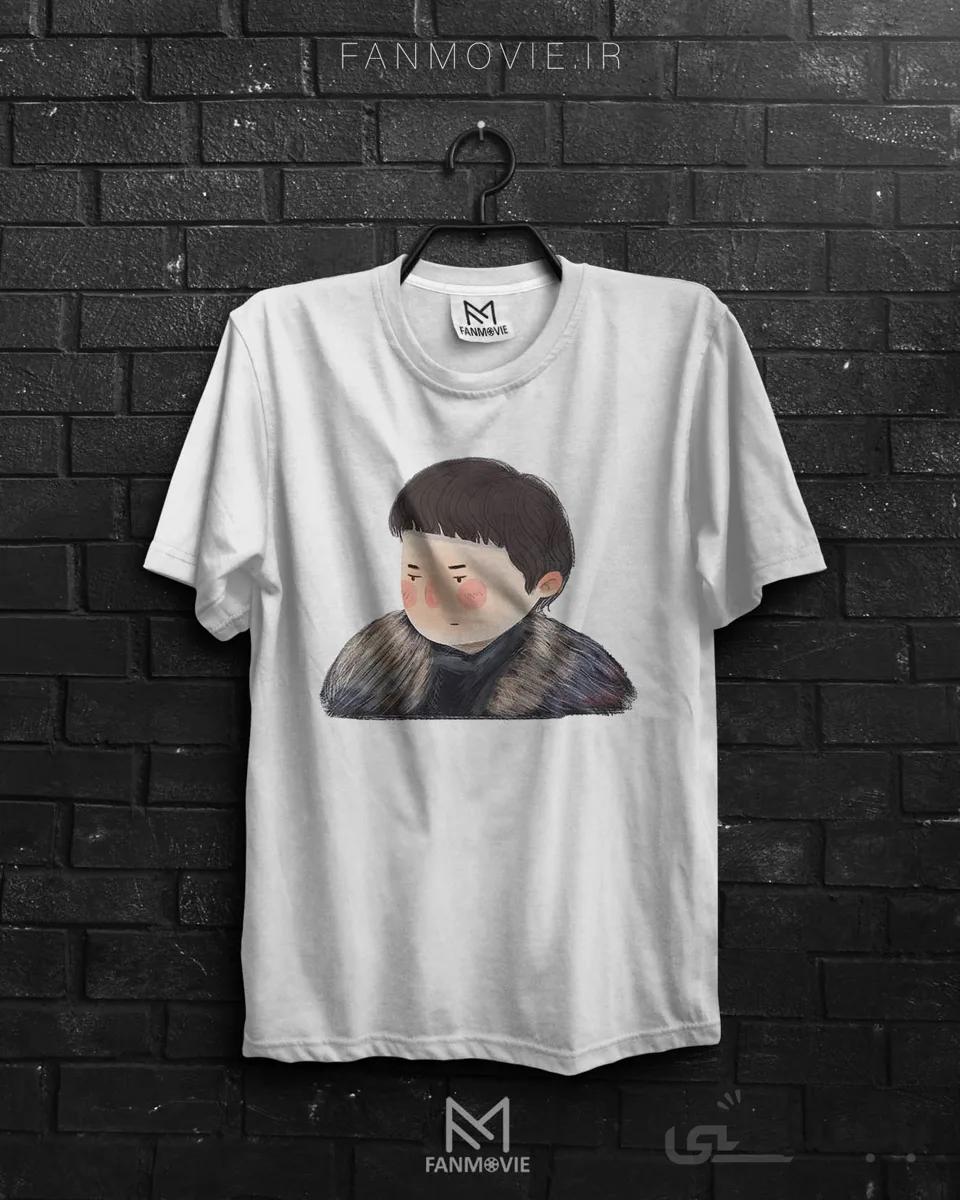 تیشرت گیم اف ترونز طرحBRANDON STARK(نخ پنبه)