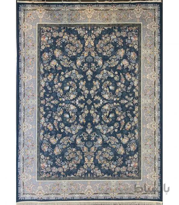 فرش شاه گل کاربنی 1200 شانه