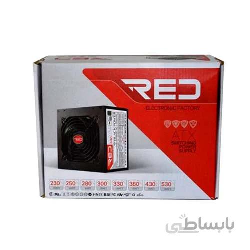 پاور کیس کامپیوتر ۲۳۰ وات RED