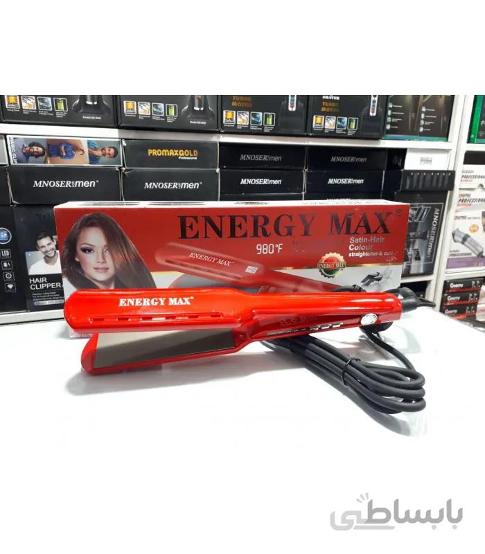 اتو مو حرفه ای انرژی مکس مدل 950 ا ENERGYMAX 950 Professional hair straightener