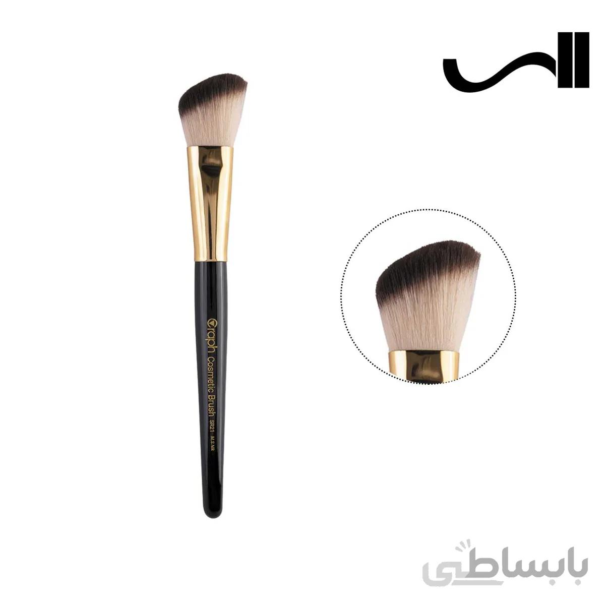 قلم موی توپی سر کج گراف مدل SR21