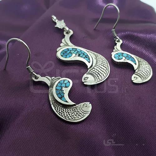 نیم ست ماهی نقره